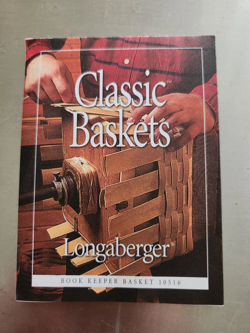 Longaberger Book Keeper Basket